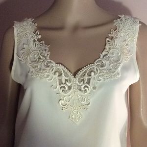 Vintage Lace Camisole Ivory